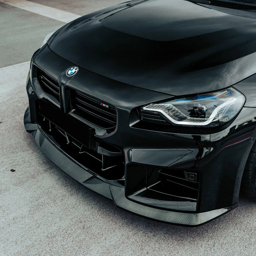 BMW G87 M2 Carbon Fiber MH Style Front Lip – Performance Upgrade (2023+)