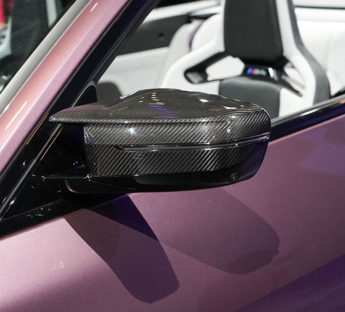 BMW G80 / G82 / G83 / G87 Carbon Fiber Mirror Caps – M Style Replacement Covers