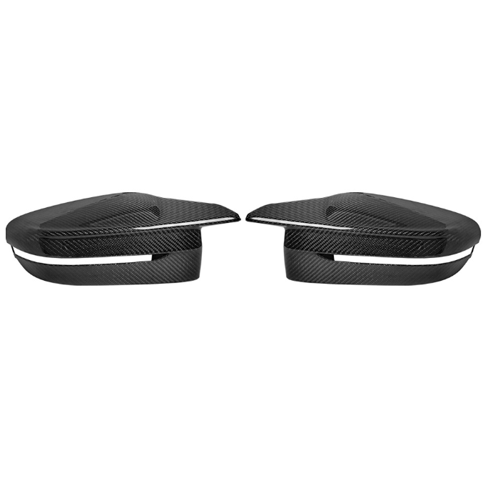 BMW G80 / G82 / G83 / G87 Carbon Fiber Mirror Caps – M Style Replacement Covers