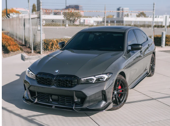 BMW G20 LCI Carbon Fiber AD Style Front Lip – 3 Series (2023+)