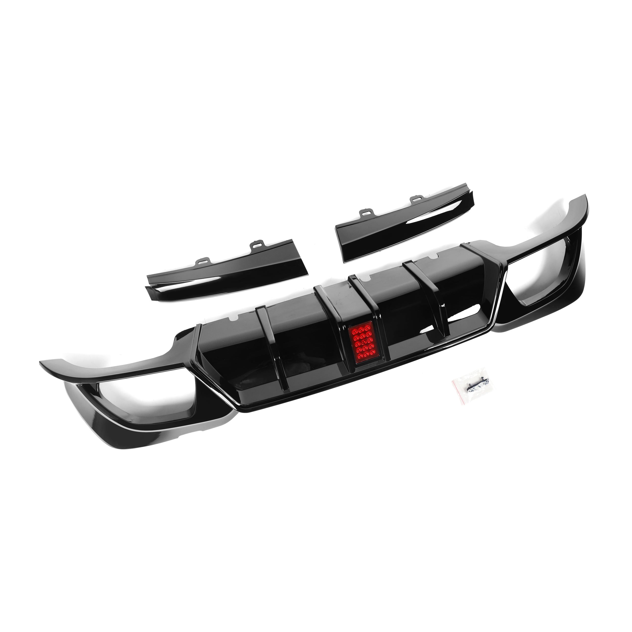 BMW G20 Gloss Black F1 Style Rear Diffuser – 3 Series (Pre-LCI)