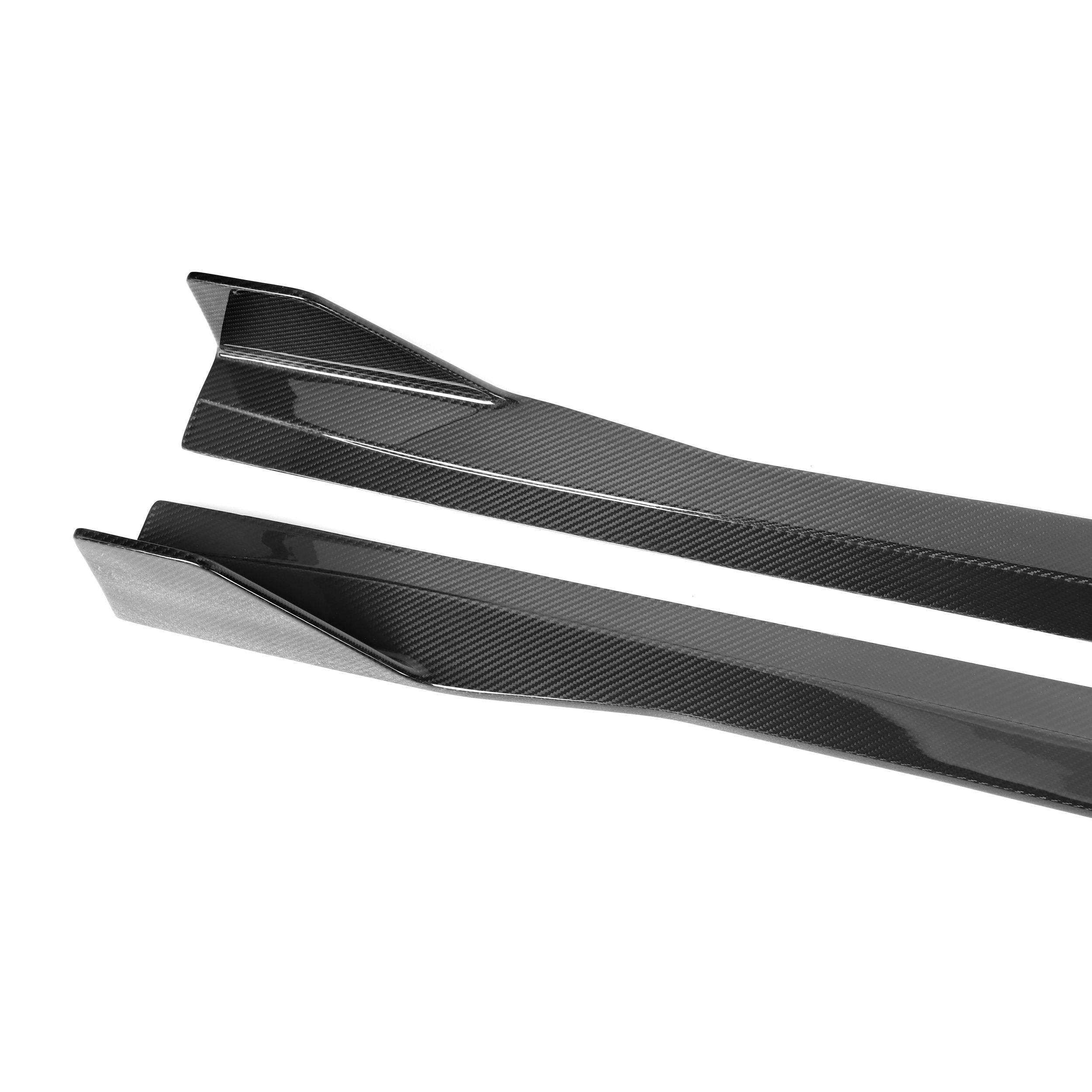 BMW G87 M2 Carbon Fiber Side Skirts – Performance Style Side Extensions (2023+)