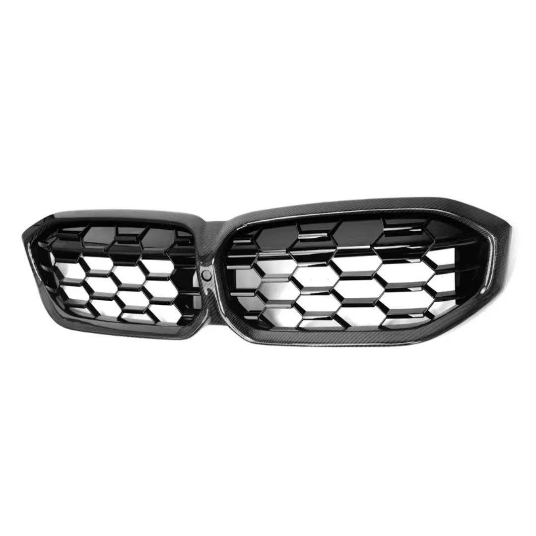 BMW G20 LCI Carbon Fiber Honeycomb Grille – 3 Series (2023+)