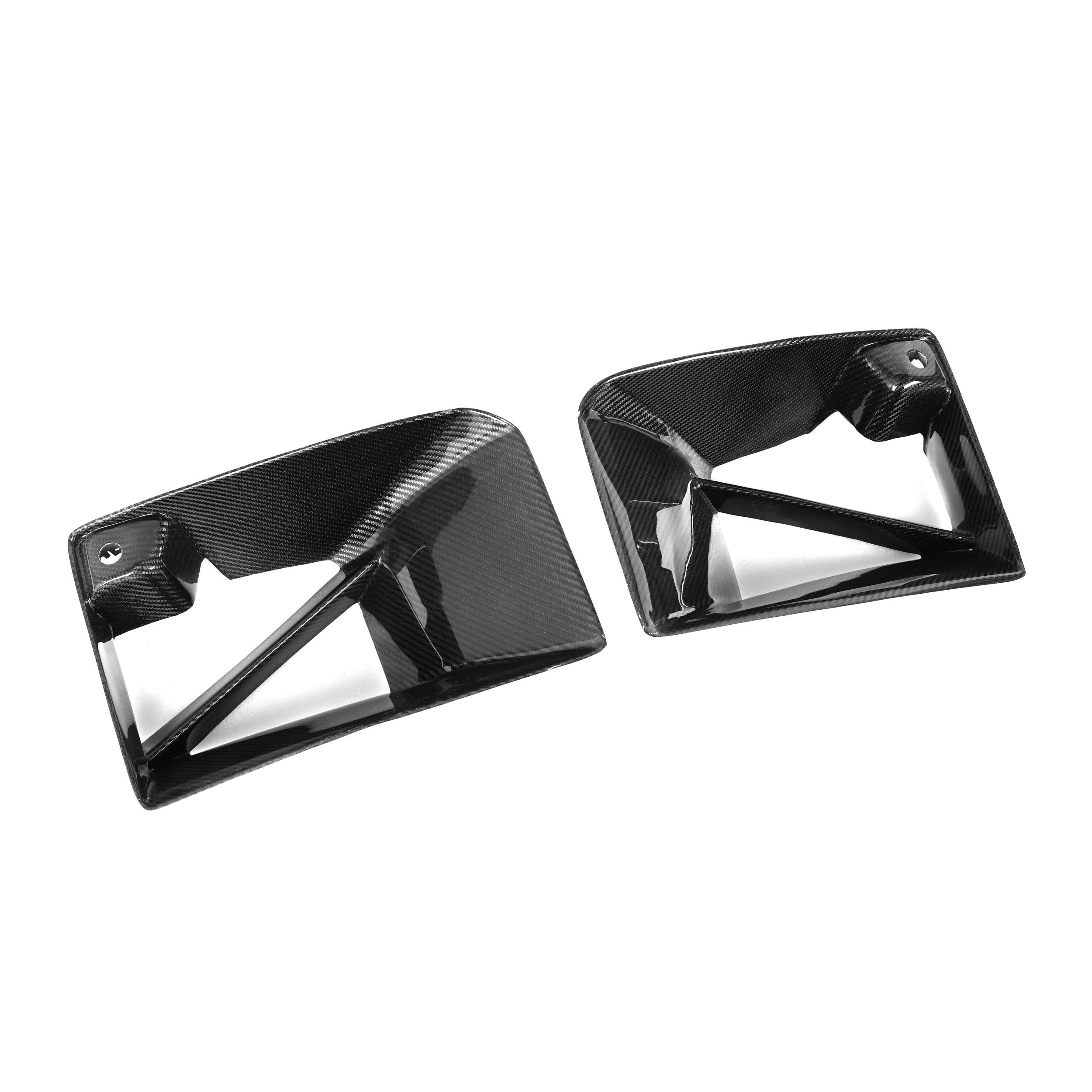 BMW G87 M2 Carbon Fiber Air Ducts – Front Bumper Intake Trim (2023+)