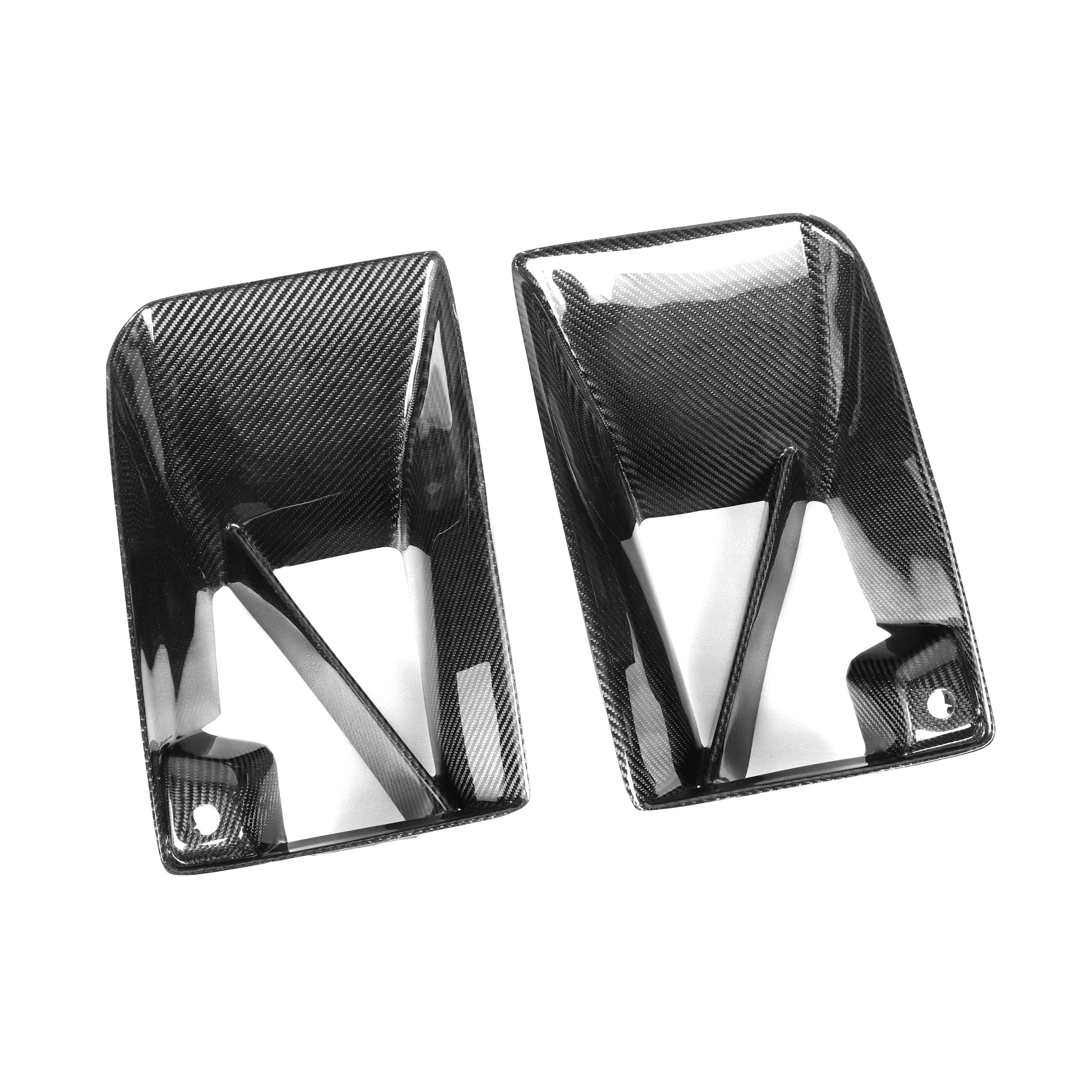 BMW G87 M2 Carbon Fiber Air Ducts – Front Bumper Intake Trim (2023+)