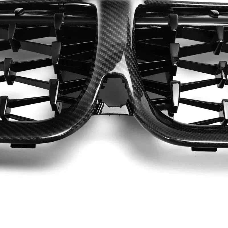 Carbon Fiber Diamond Style Grille – BMW G20 3 Series (Pre-LCI)