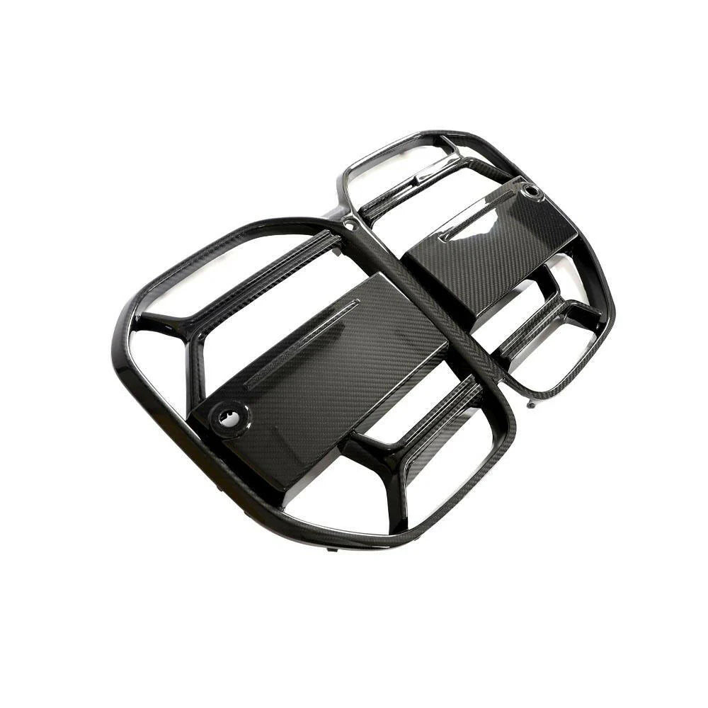 BMW G22 / G23 / G26 CSL Style Carbon Fiber Front Grille – 4 Series (2021+)