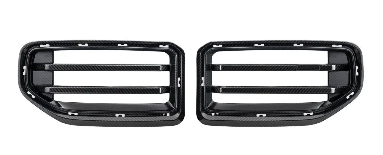 BMW G87 M2 Carbon Fiber Double Slat Front Grille – Performance Style (2023+)