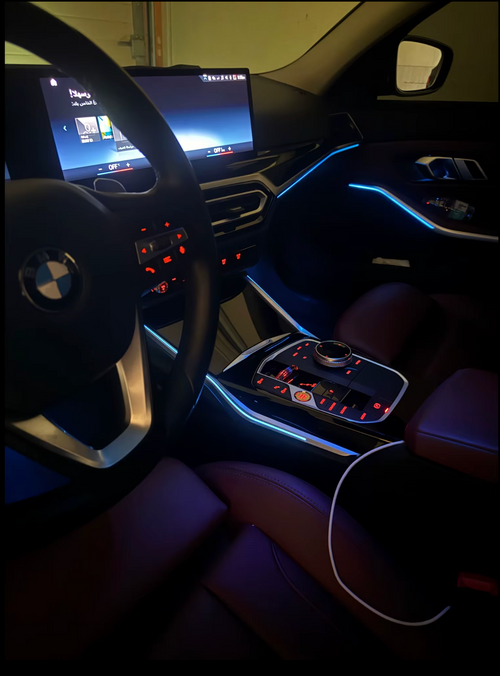 BMW Center Console Ambient Lighting